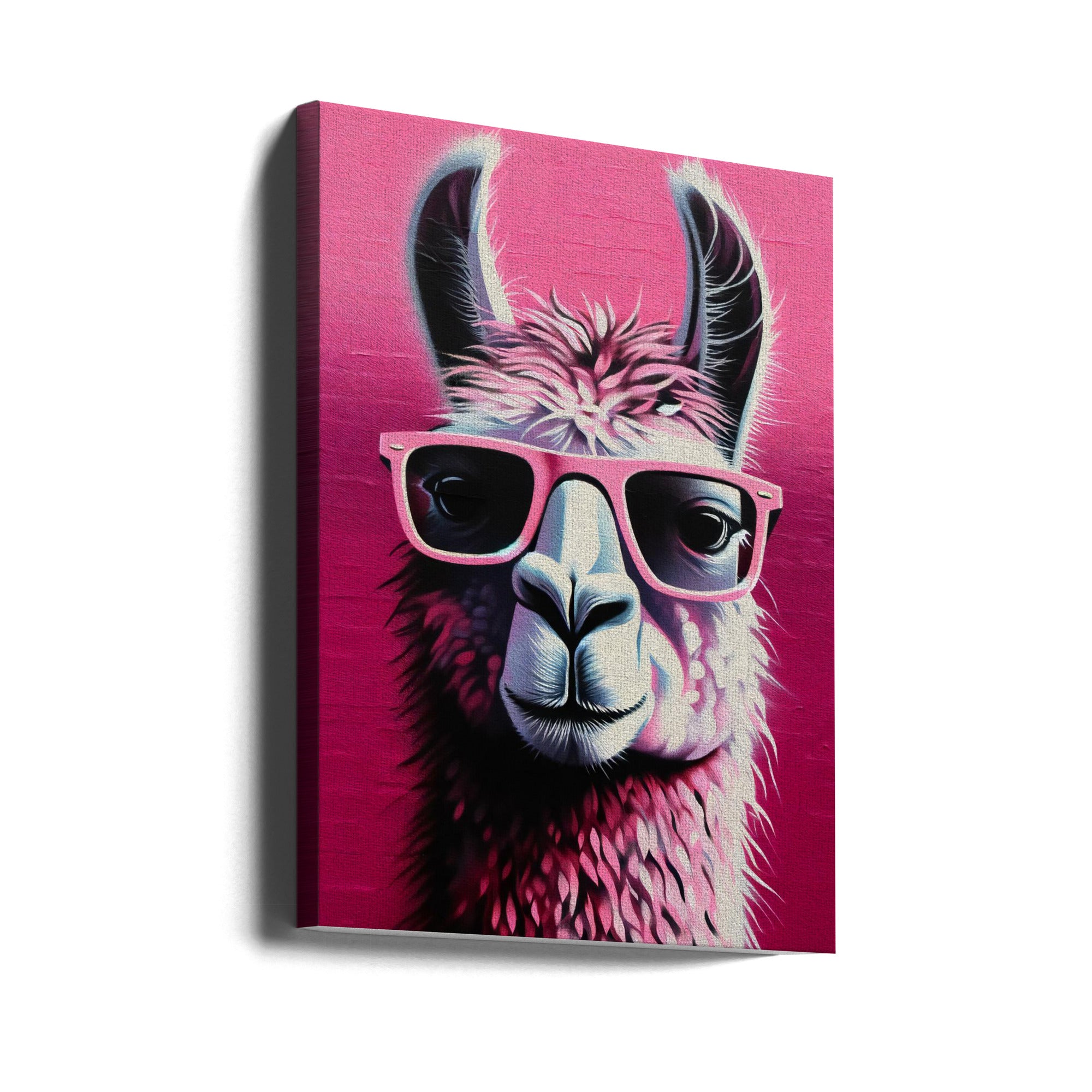 Canvas - Pink Lama