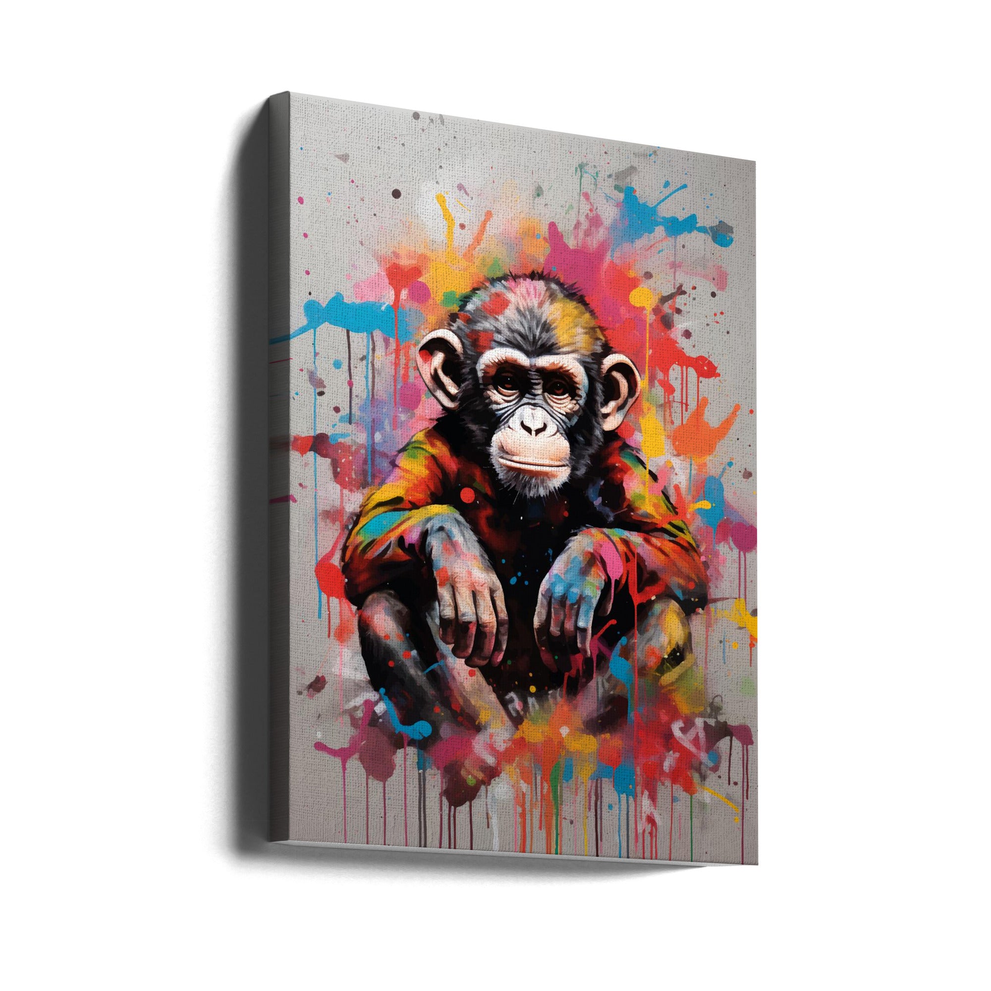 Canvas - Monkey Pop Art