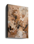 Canvas - Abstract Mocha No 1