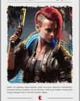 Plakat - Cyberpunk 2077 kunst - admen.dk