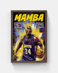 Plakat - Kobe Bryant mamba aktion - admen.dk