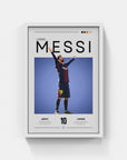 Plakat - Messi i Barcelona look - admen.dk