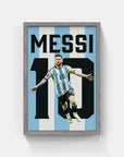 Plakat - Leo Messi 10 - admen.dk