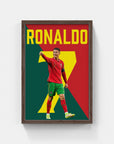 Plakat - Cristiano Ronaldo stolt - admen.dk