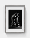 Plakat - Lets play chess kunst - admen.dk