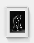 Plakat - Lets play chess kunst - admen.dk