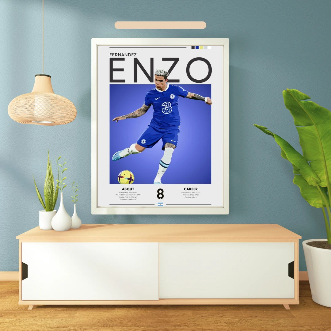 Poster - Fernandez Enzo graphic look