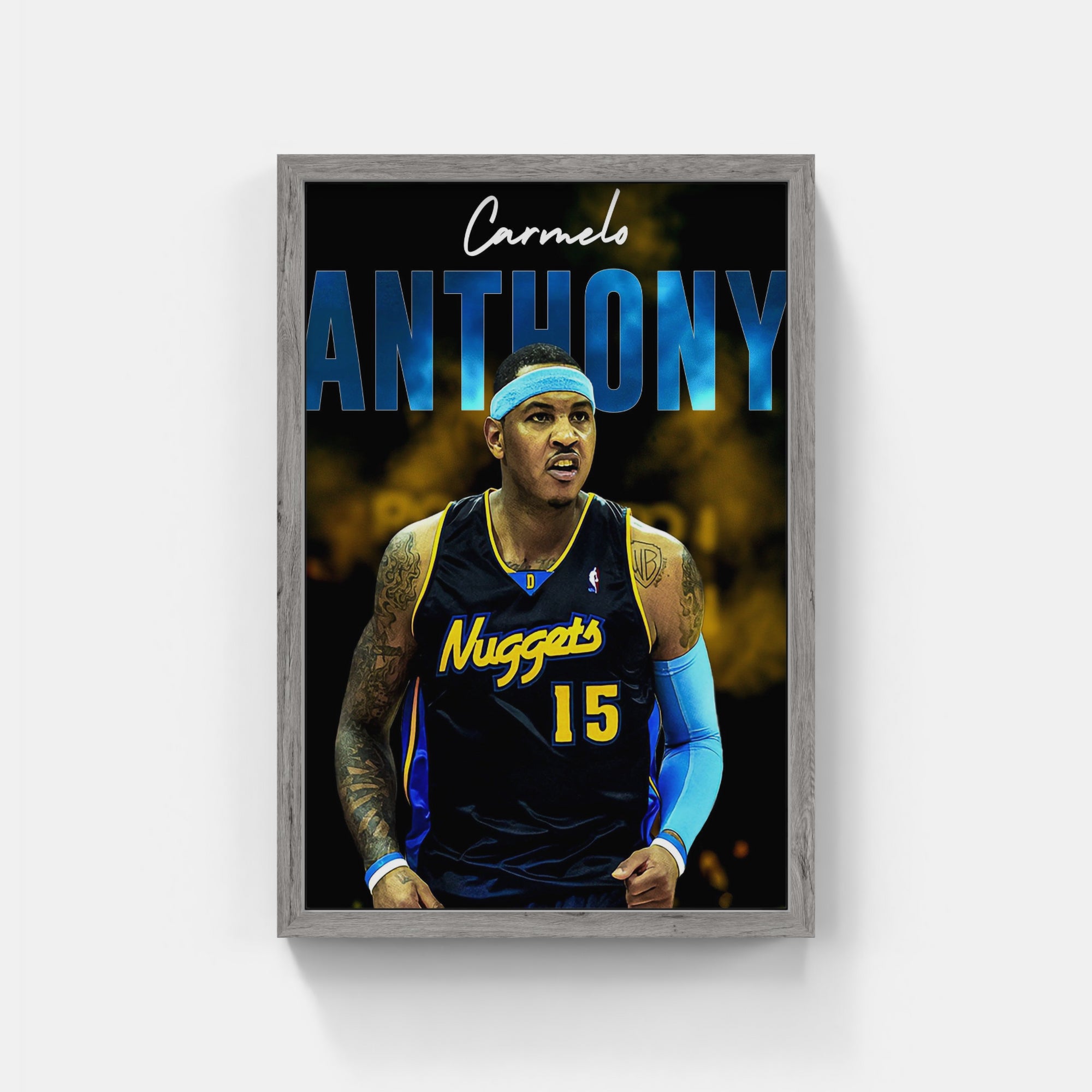 Plakat - Carmelo Anthony style - admen.dk