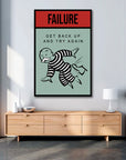 Plakat - Failure citat - admen.dk