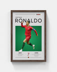 Plakat - Ronaldo Portugal look - admen.dk