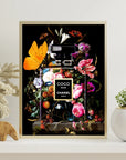 Poster - Chanel Coco Noir, flower art