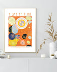 Plakat - Hilma af Klint - The ten largest, no 3 - admen.dk