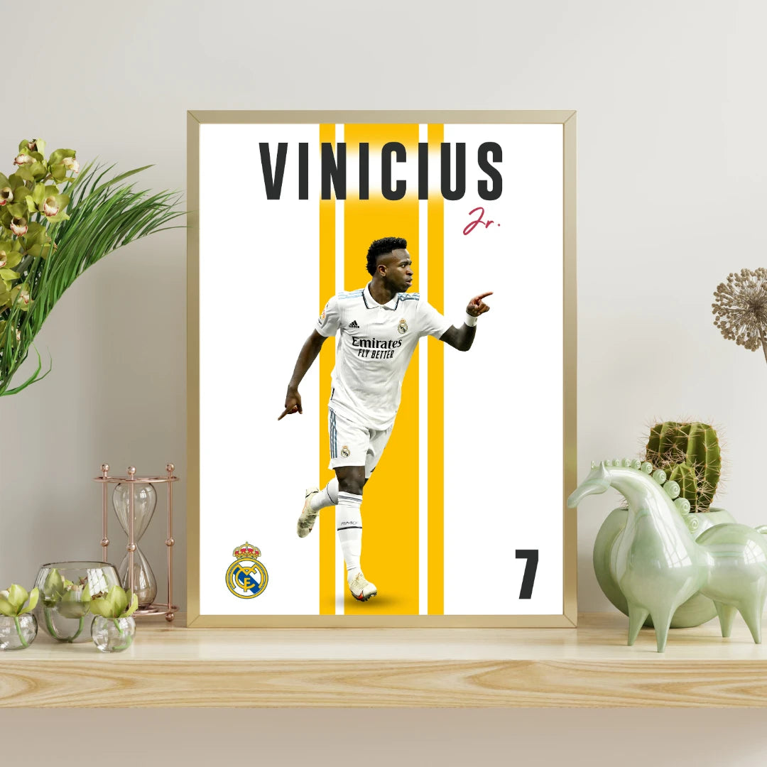 Plakat - Vinicius Jr. sejr kunst - Admen.dk