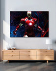 Plakat - Iron man kunst - admen.dk