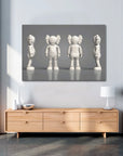 Plakat - Kaws 3d kunst - admen.dk