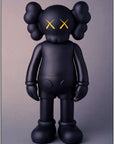 Plakat - Kaws i sort kunst - admen.dk