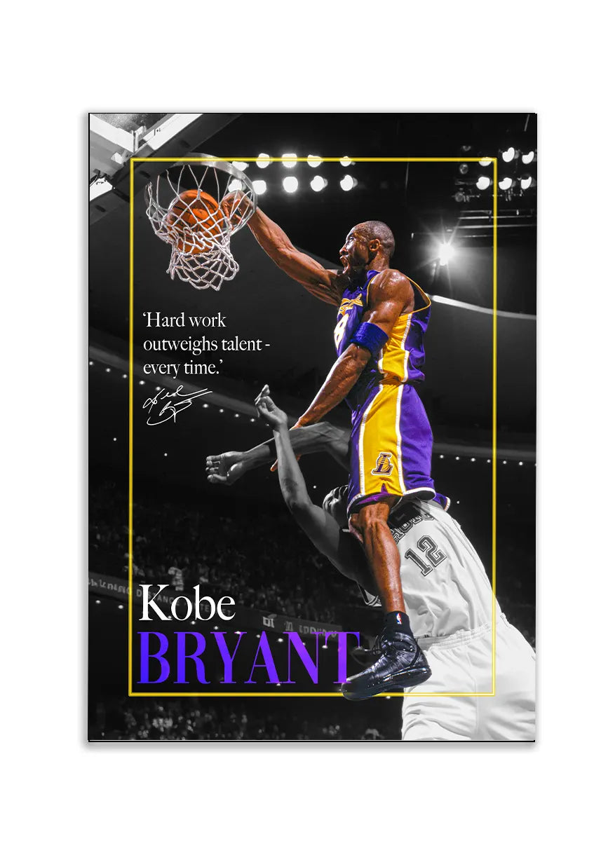 Plakat - Kobe Bryant i aktion - admen.dk