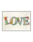 Plakat - Love streetart - admen.dk