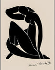 Plakat - Matisse - The black lady kunst - admen.dk