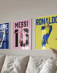 Plakat - Ronaldo og udstråling - admen.dk