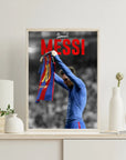 Poster - Lionel Messi with tshirt art