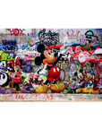 Plakat - Mickey in colors kunst - admen.dk