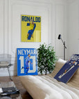 Plakat - Neymar Jr. og Al Hilal - admen.dk