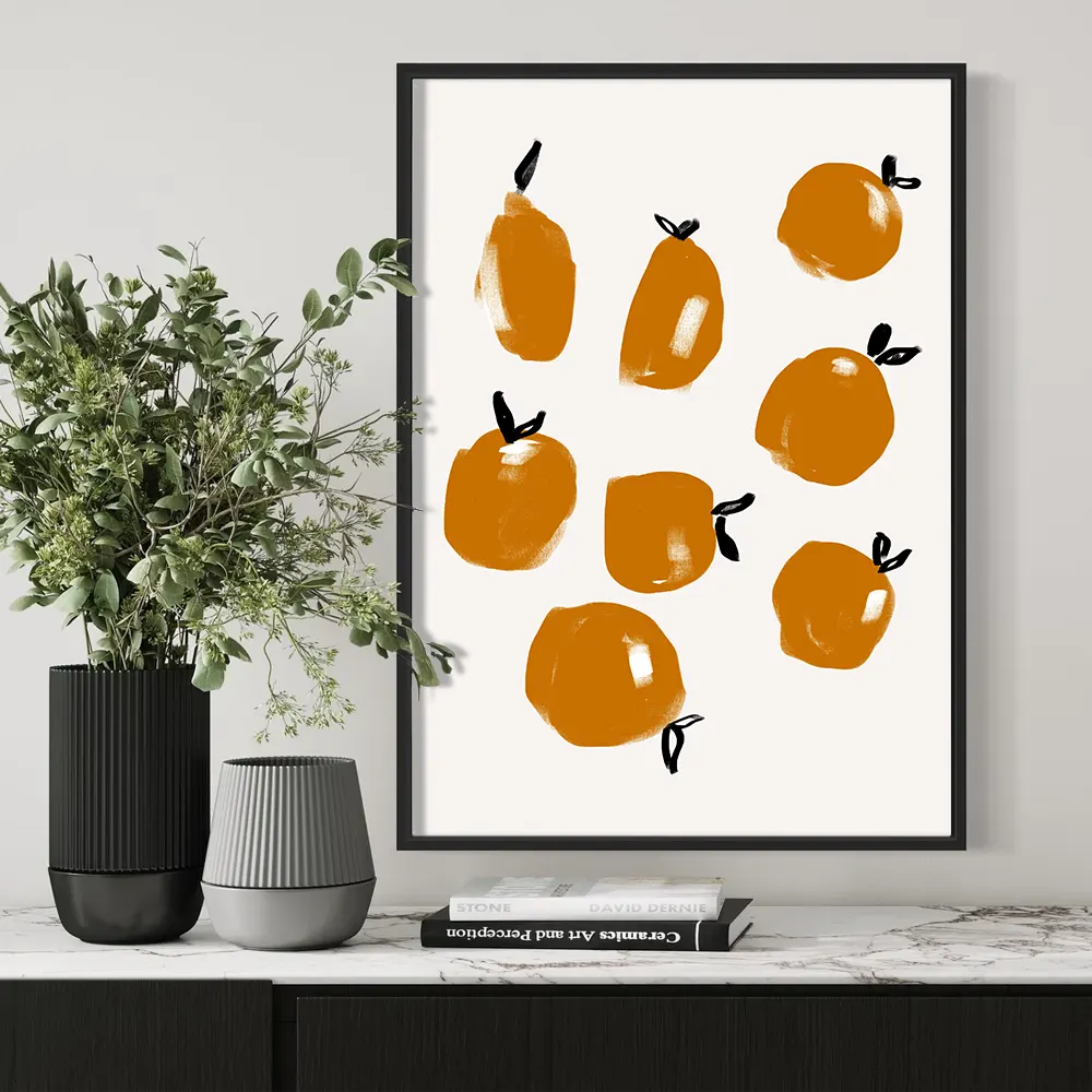 Plakat - Orange brunch - admen.dk