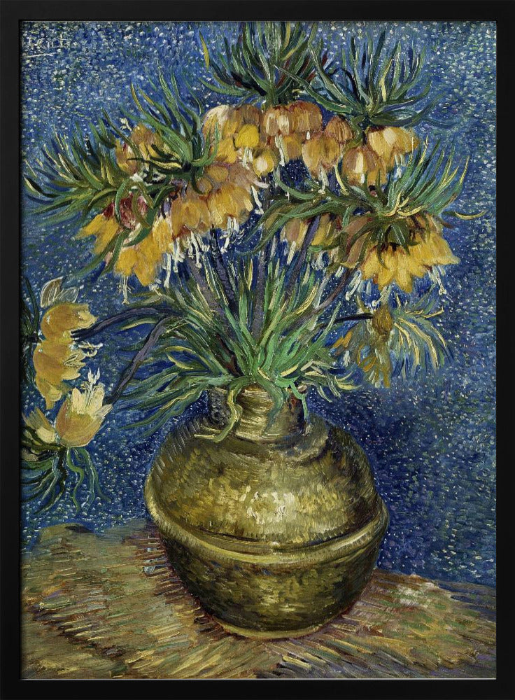 Plakat - Vincent Van Gogh&#39;s Imperial Fritillaries In a Copper Vase (1887)