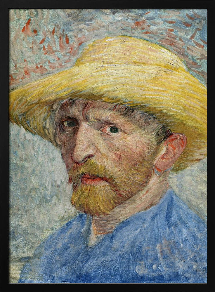 Plakat - Vincent Van Gogh&#39;s Self Portrait (1887)