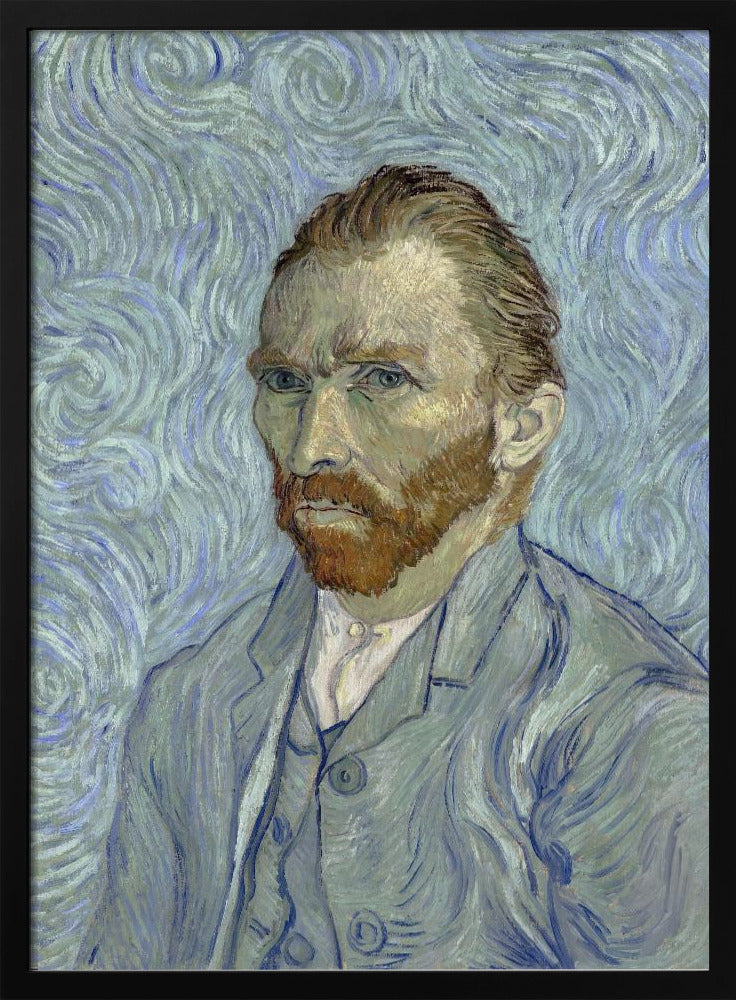 Poster - Vincent Van Gogh&#39;s Self Portrait (1889)