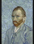 Poster - Vincent Van Gogh's Self Portrait (1889)