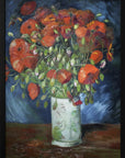 Poster - Vincent Van Gogh's Vase With Poppies (1886)