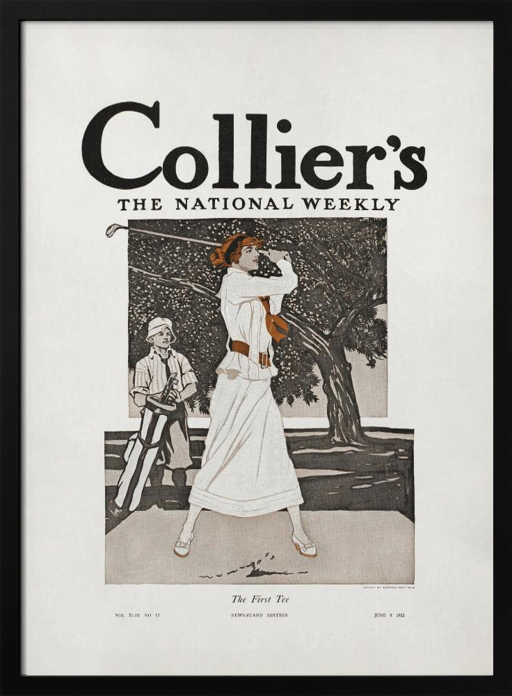 Plakat - Colliers, the National Weekly, the First Tee