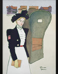 Poster - Woman Holding Book (c. 1890–1907)