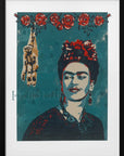 Poster - Frida with Monkey