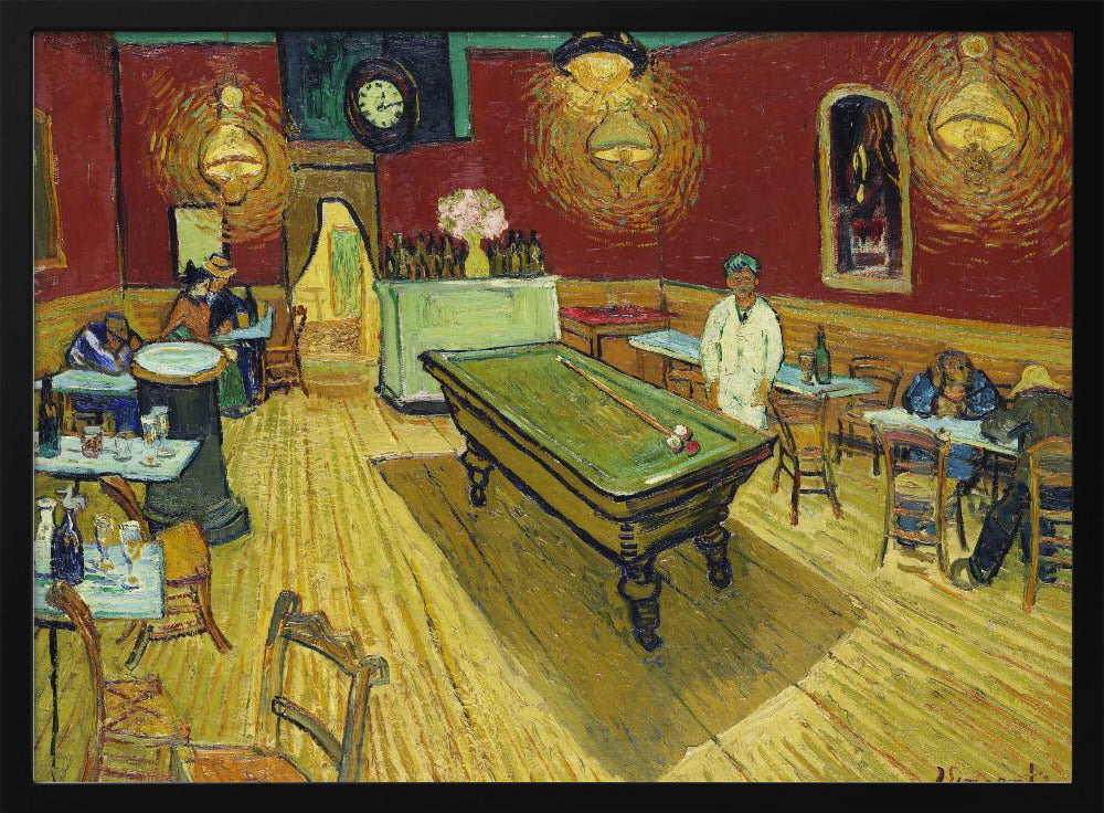 Poster - Le Café De Nuit (the Night Café) (1888) By Vincent Van Gogh