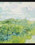 Plakat - Green Wheat Fields, Auvers (1890) By Vincent Van Gogh