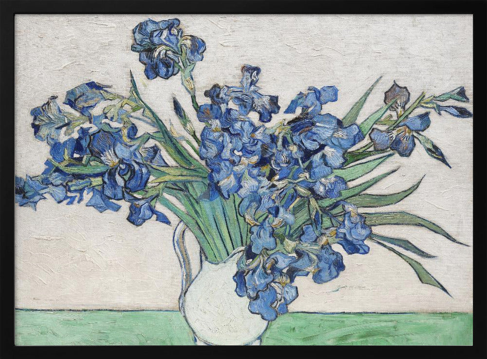 Plakat - Vincent Van Gogh&#39;s Irises (1890).