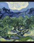 Poster - Vincent Van Gogh's Olive Trees With the Alpilles In the Background (1889)