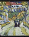 Poster - Stairway At Auvers (1890)