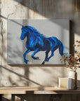 Canvas - A Blue Horse