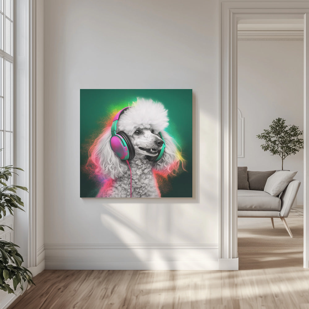 Canvas - Party Poodle