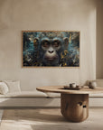 Plakat - Monkey Animal Vintage Art Illustration Wallart 06