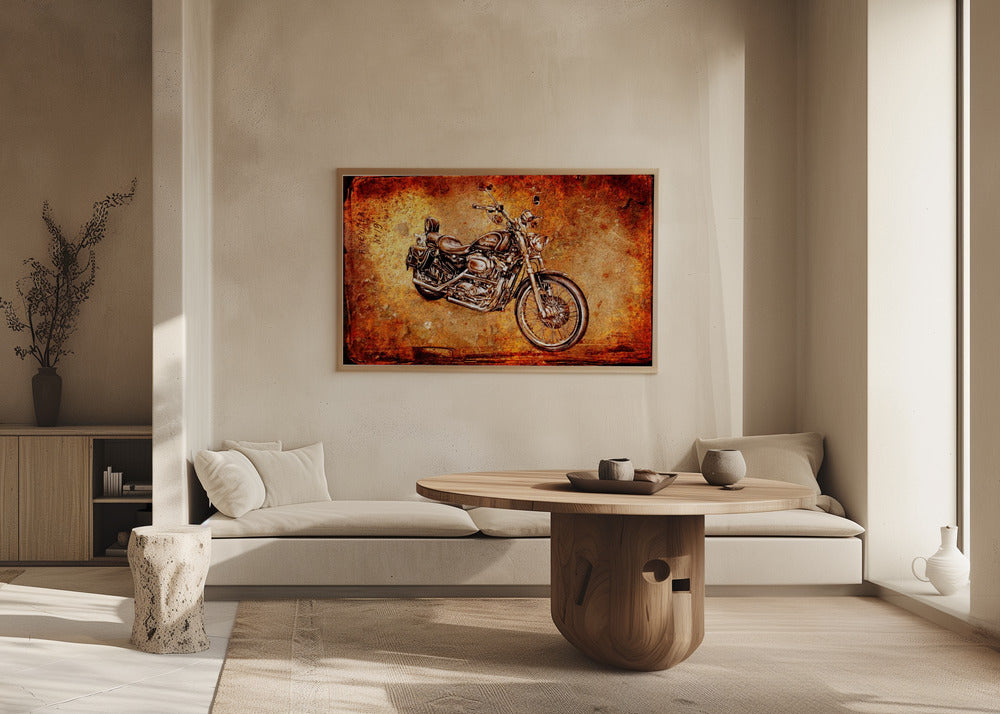 Poster - Motorbike vintage