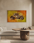 Poster - Classic Car - Sepia Illustration 81