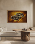 Plakat - Classic Car - Sepia Illustration 83