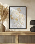 Poster - Pacey bouquet in gold and grey