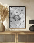 Poster - Singular ranunculus gray