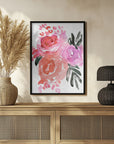 Poster - Maeko loose watercolor florals I